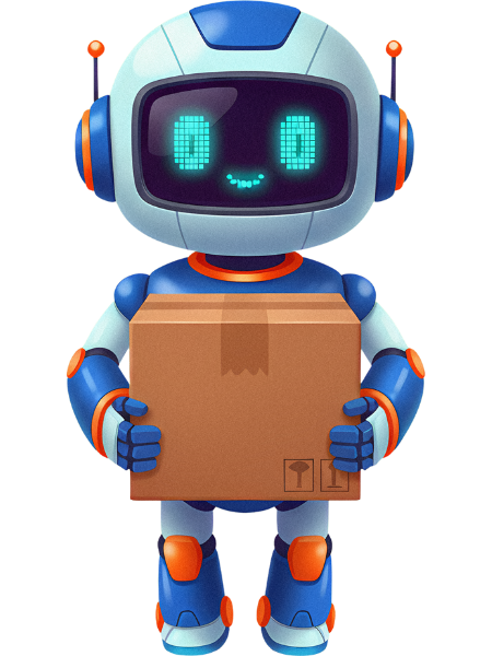 Kohandatud automatiseerimislahenduse töövoo illustratsioon